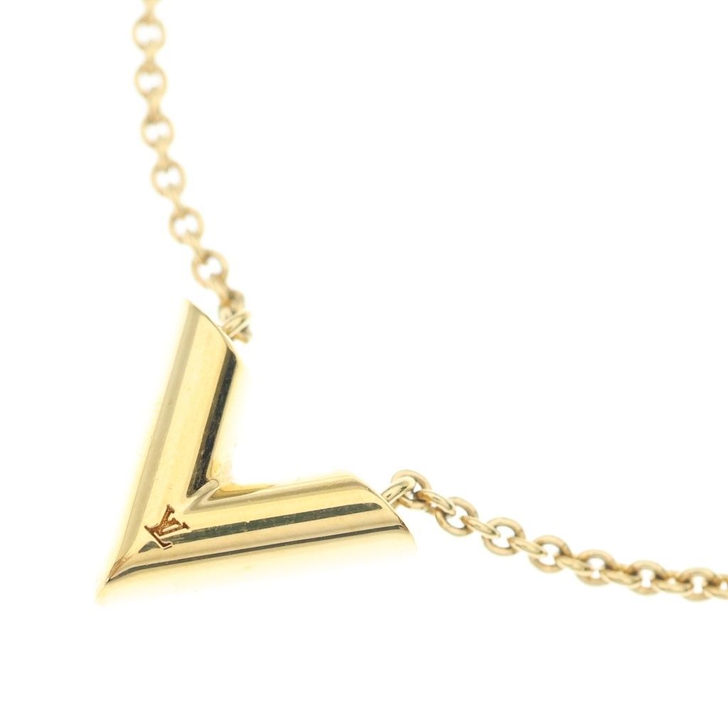 LOUIS VUITTON (ルイヴィトン) エセンシャルV ネックレス ゴールド