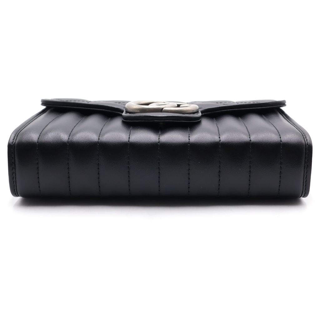 GUCCI (グッチ) GGマーモント チェーンショルダーバッグ 2WAYクラッチ