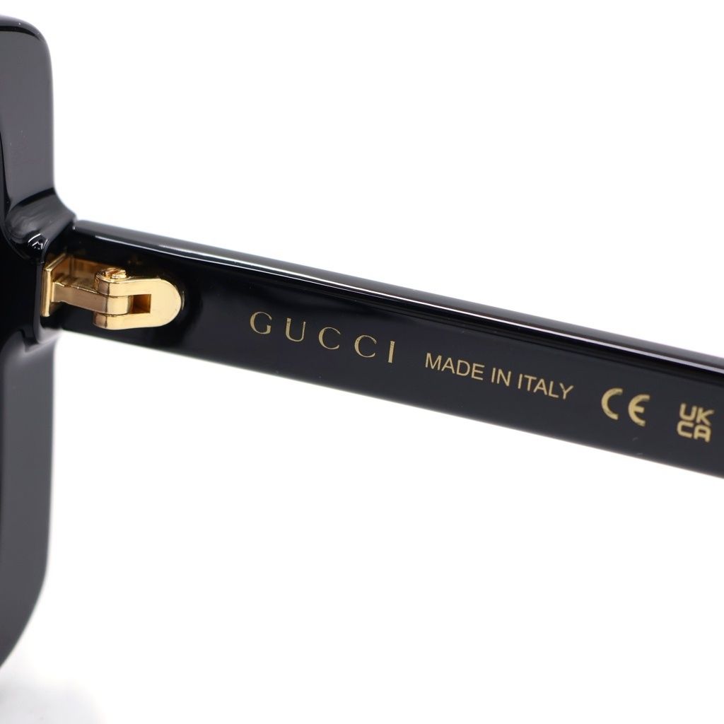 GUCCI (グッチ) GG0632S スクエアフレーム GGロゴテンプル カラー