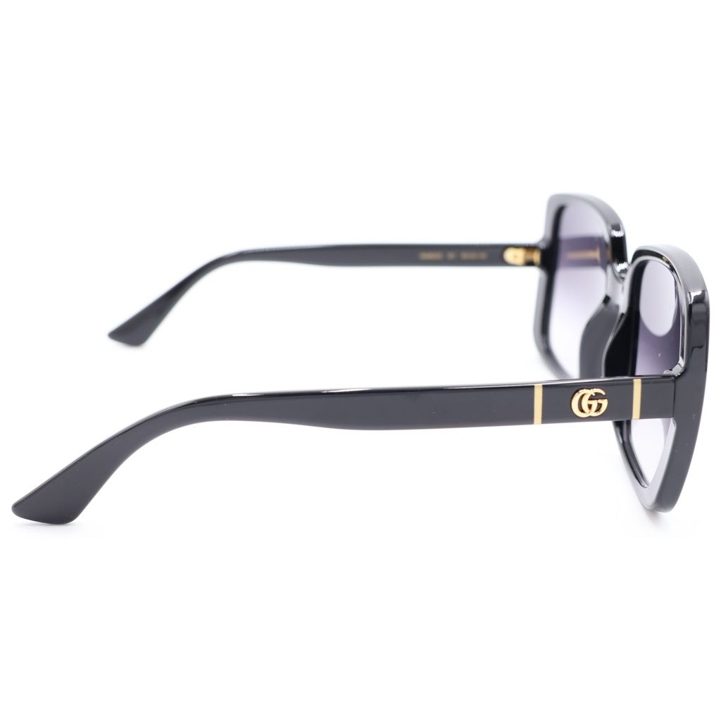 GUCCI グッチ GG0632S スクエアフレーム GGロゴテンプル カラーレンズ サングラス メガネ ブラック GUCCI (グッチ) GG0632S スクエアフレーム GGロゴテンプル カラー