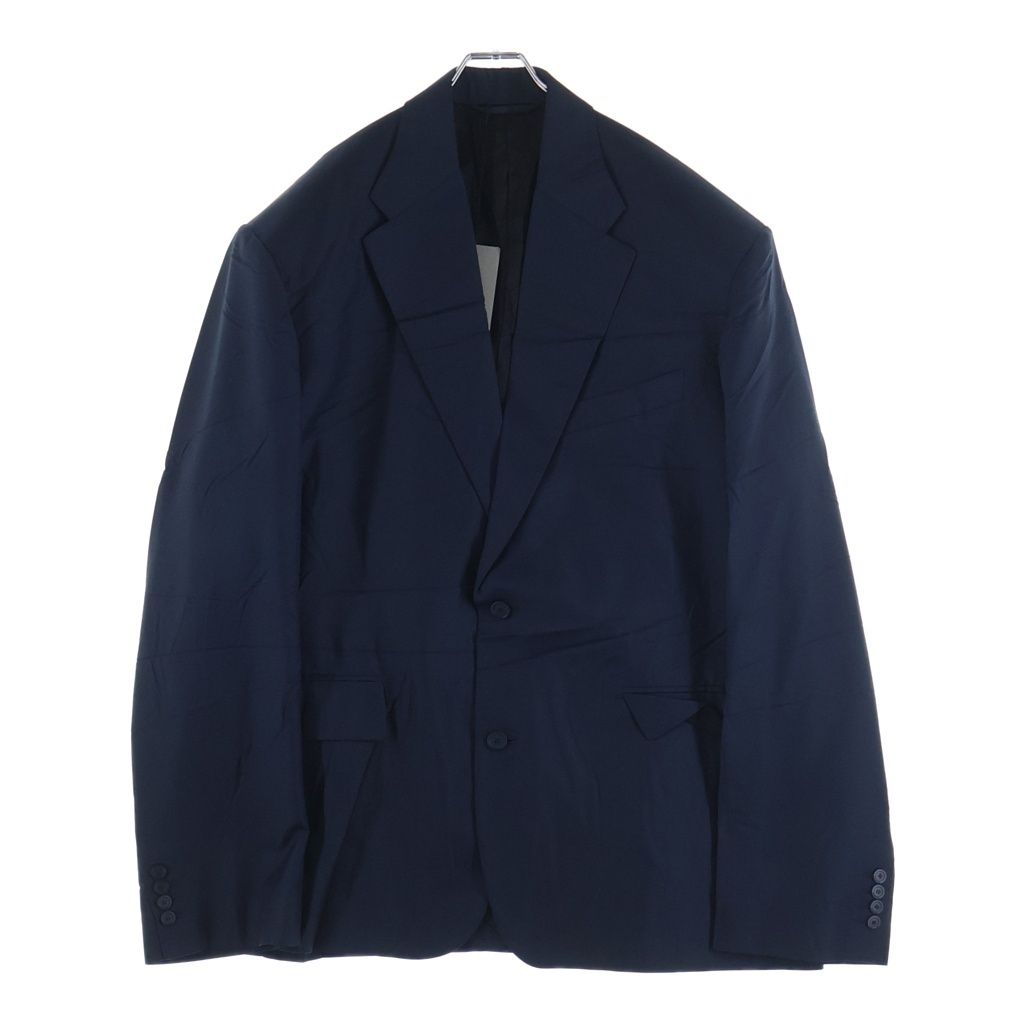 BALENCIAGA (バレンシアガ) Navy Oversized Single Jacket ネイビー