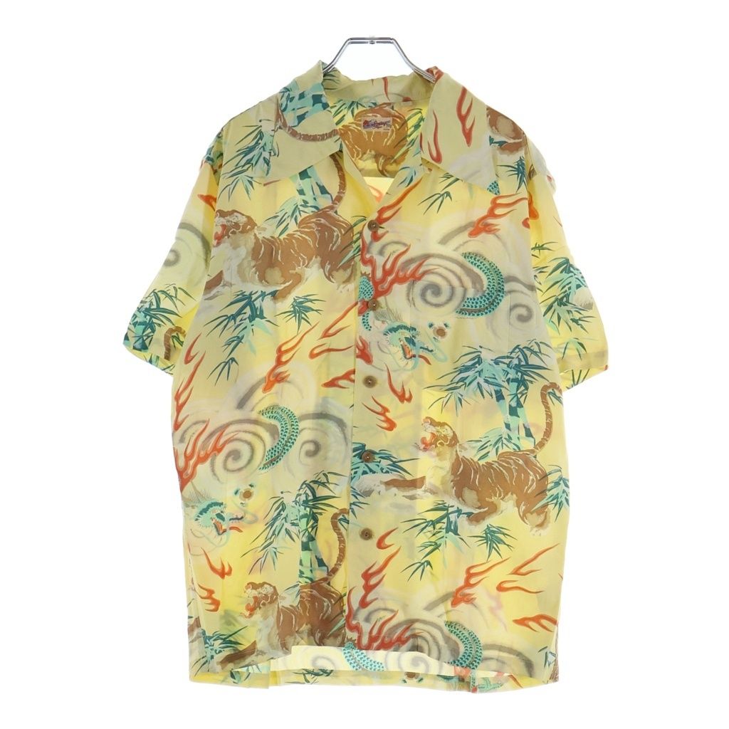 SUN SURF (サンサーフ) 和柄 レーヨン オープンカラー 半袖 シャツ イエロー M32193 9,352円