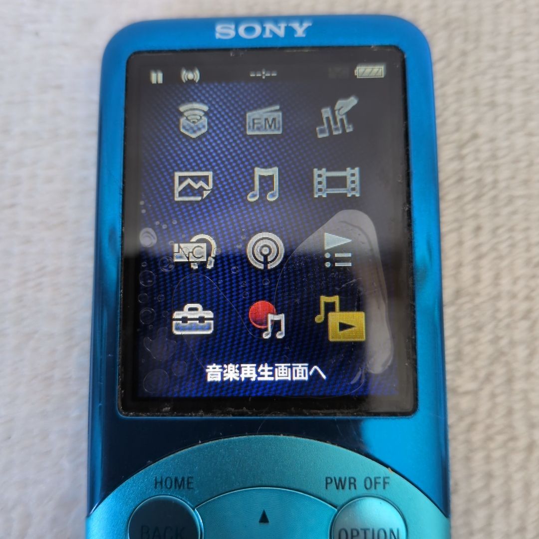 動作確認済】SONY ウォークマン Sシリーズ 16GB NW-S755 スピーカー