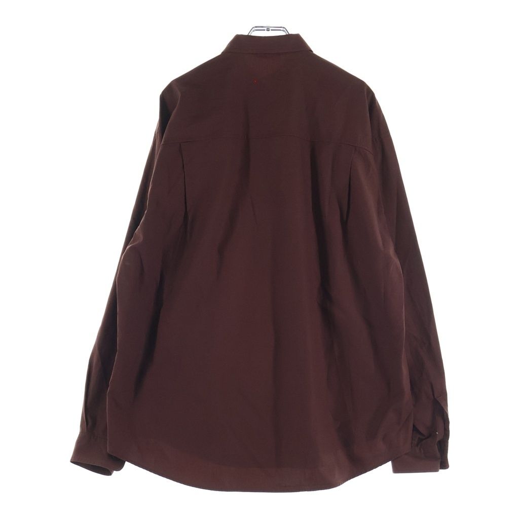 AURALEE (オーラリー) WASHED FINX TWILL BIG SHIRTS ウォッシュド