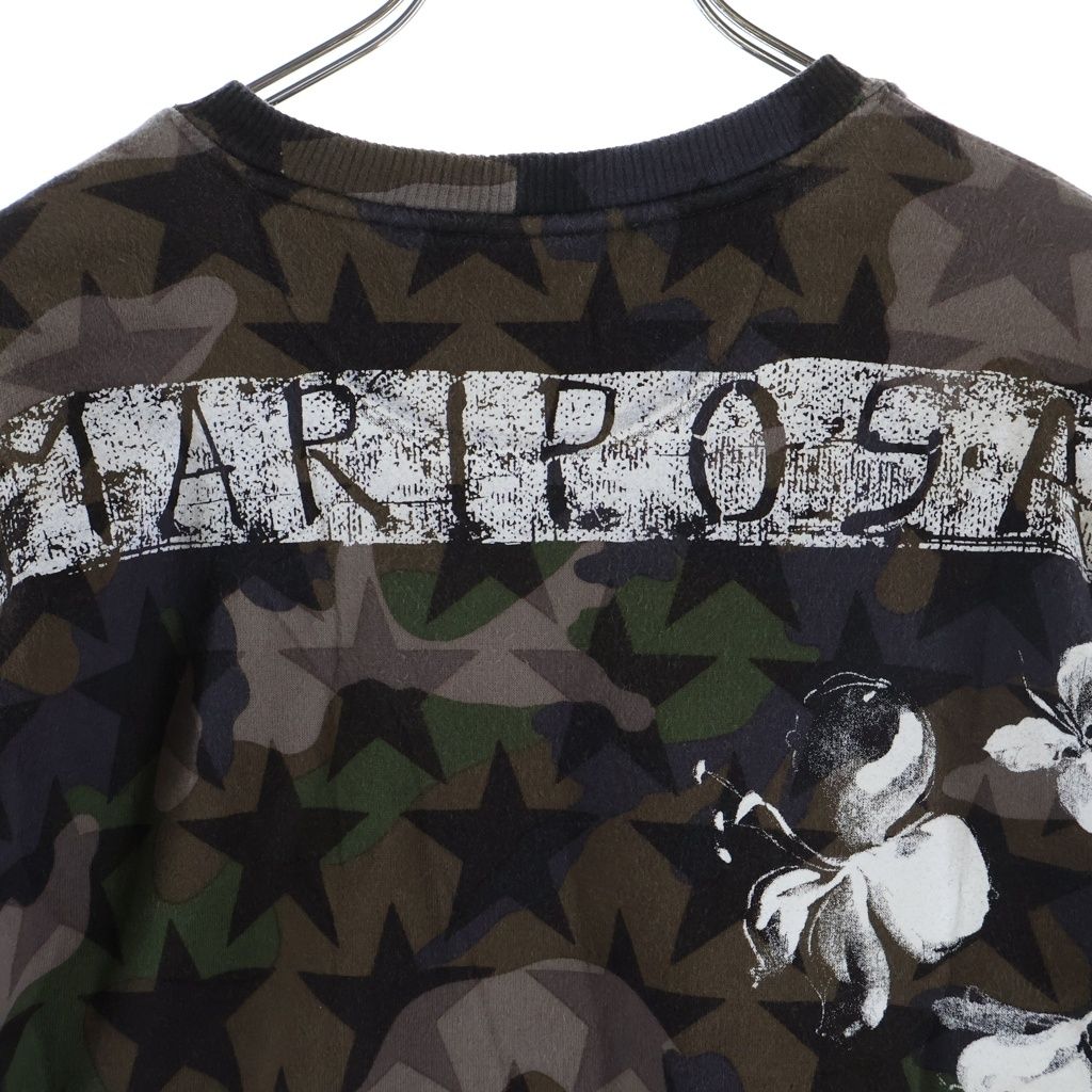VALENTINO (ヴァレンティノ) 総柄スター迷彩デザイン クルーネック