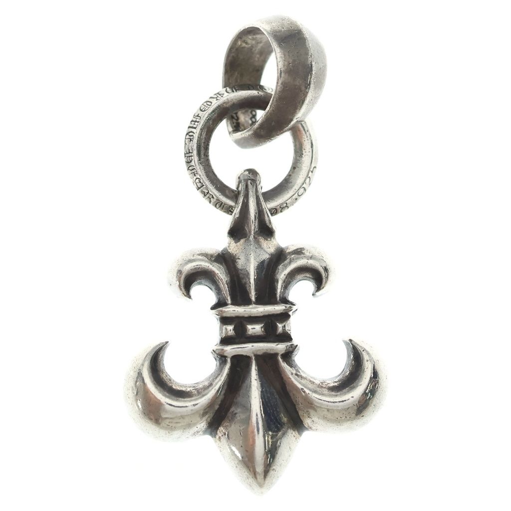 CHROME HEARTS (クロムハーツ) BS FLUER W BALE BSフレア Wベイル ペンダントトップ シルバー BCA211