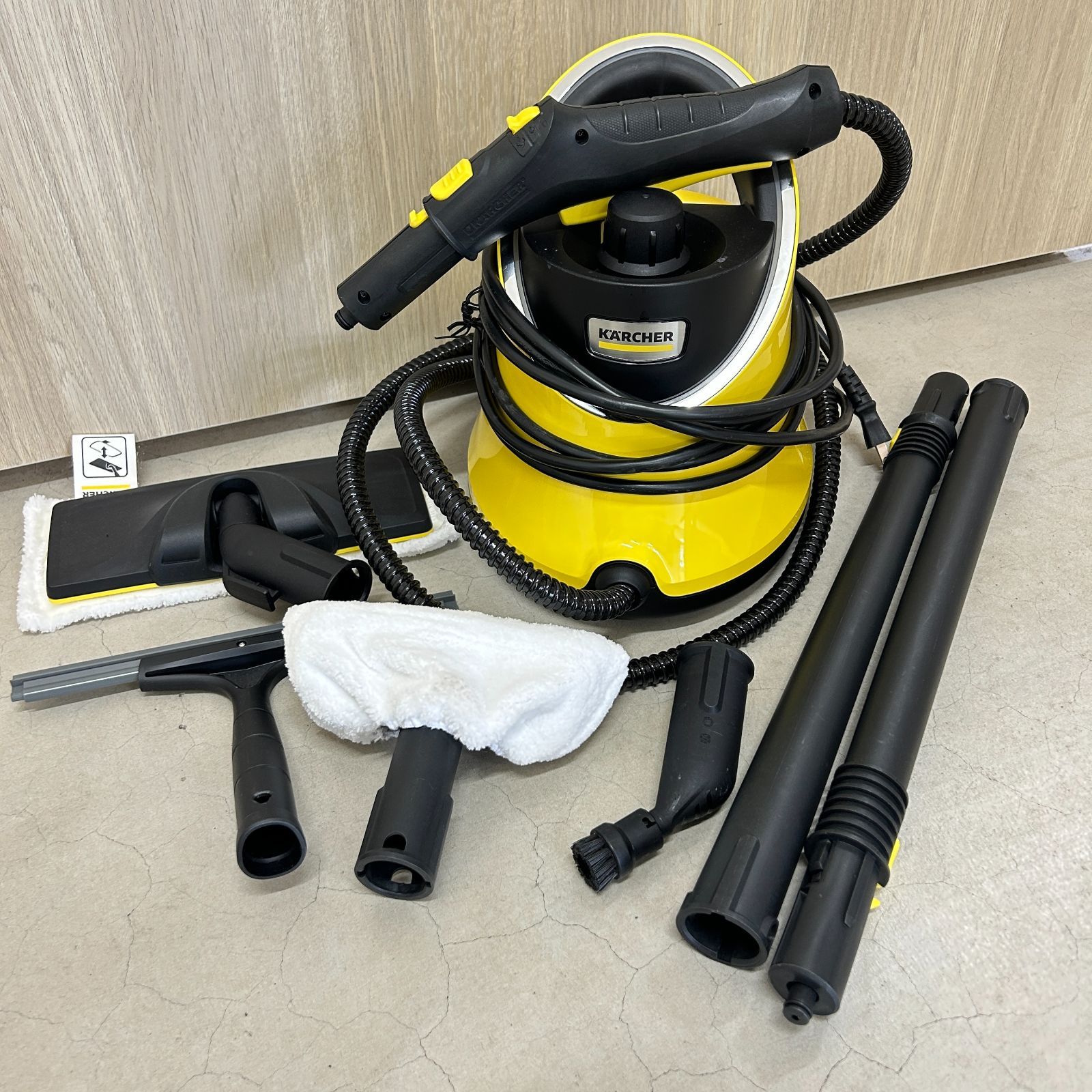 S【中古】KARCHER ケルヒャー 家庭用スチームクリーナー SC JTK 20 