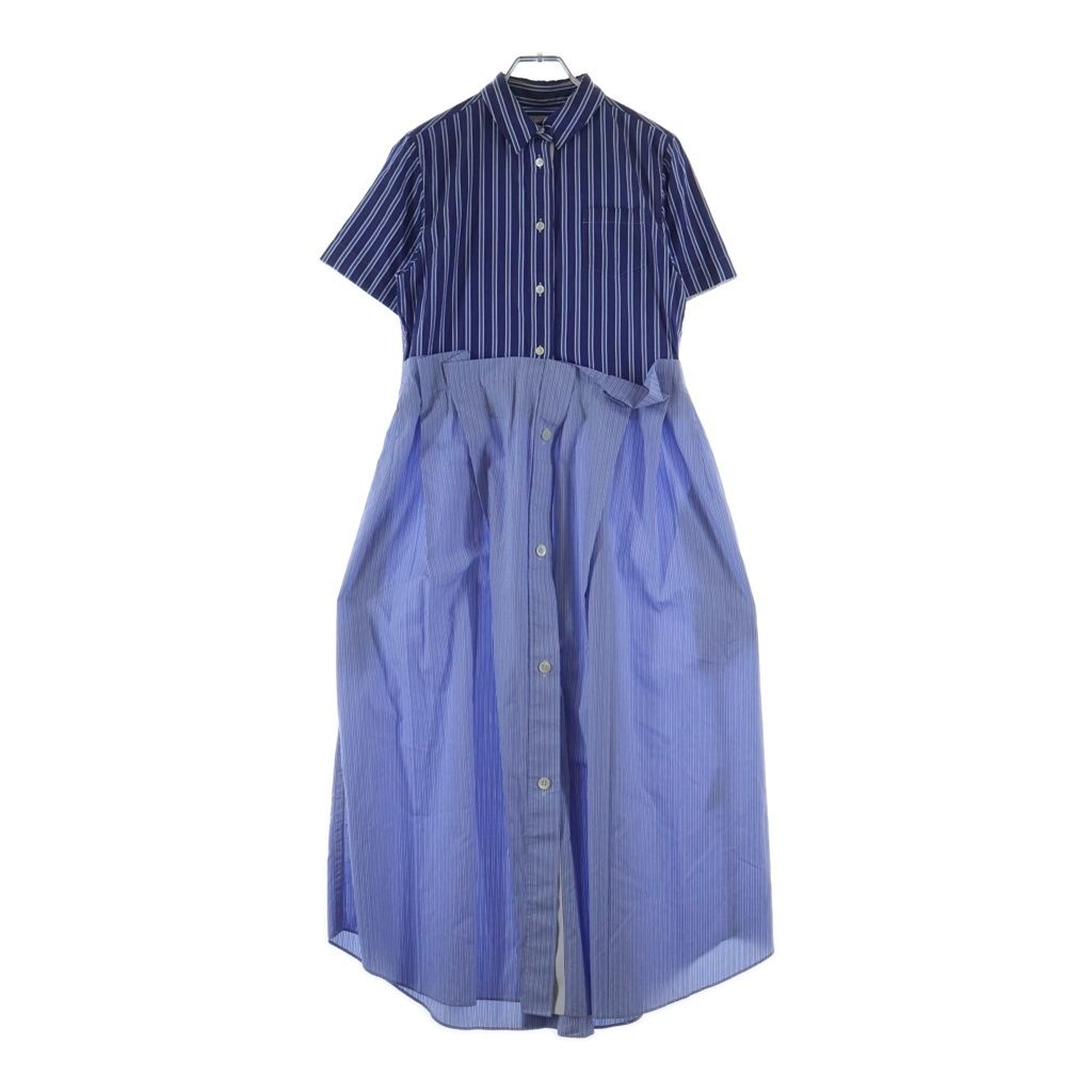 Sacai (サカイ) 21SS COTTON STRIPE DRESS コットンストライプドレス
