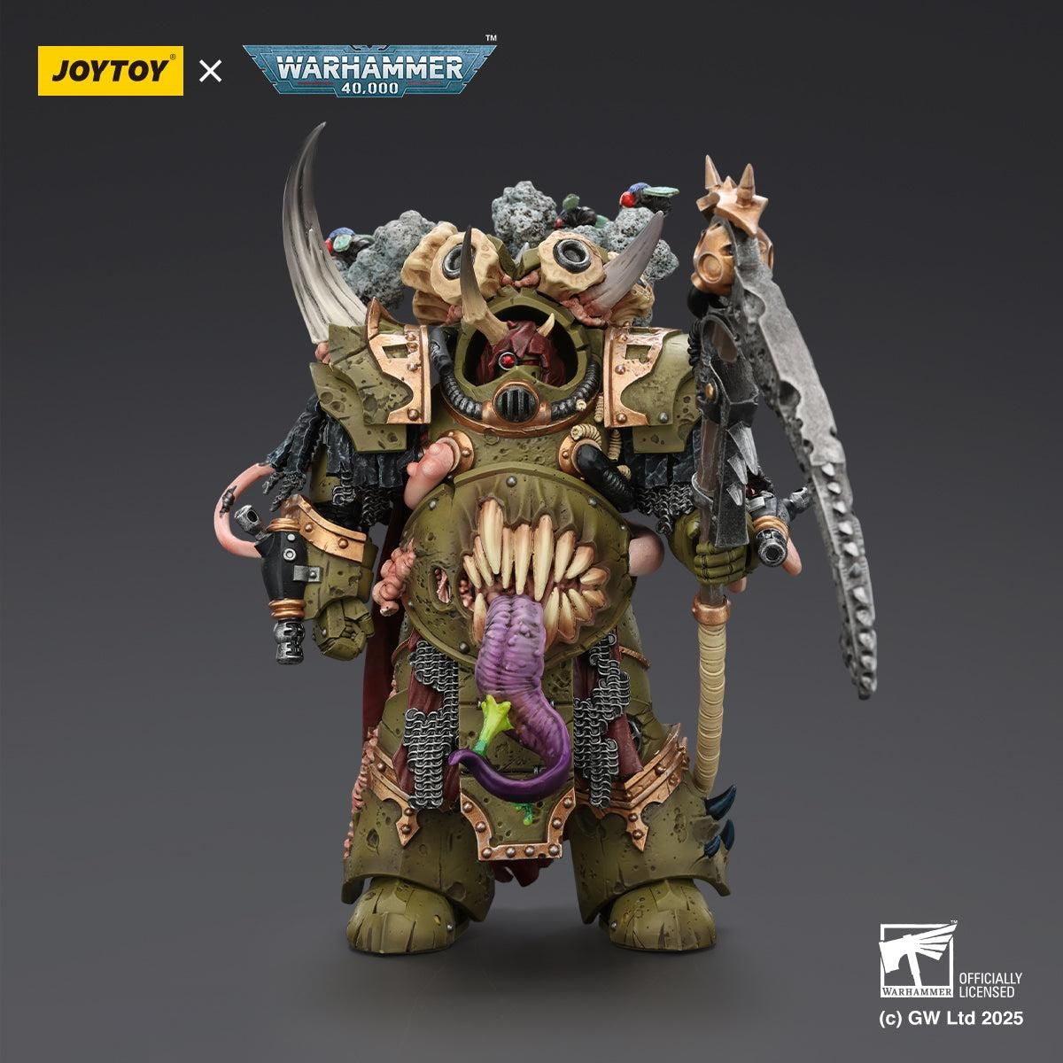 JOYTOY デスガード: デスシュラウド・ターミネイター チャンピオン（マンリーパーとプレイグスパーター・ガントレット装備） 1/18スケール