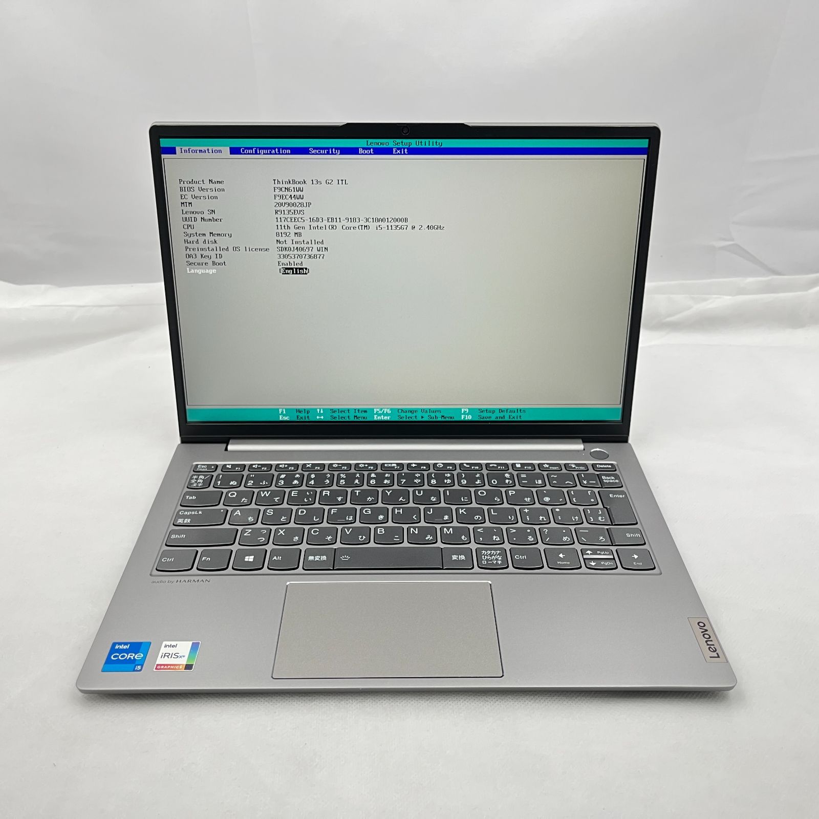 Lenovo ThinkBook 13S gen2 シルバー（ジャンク扱い） Lenovo ThinkBook 13s Gen2 ジャンク - メルカリ