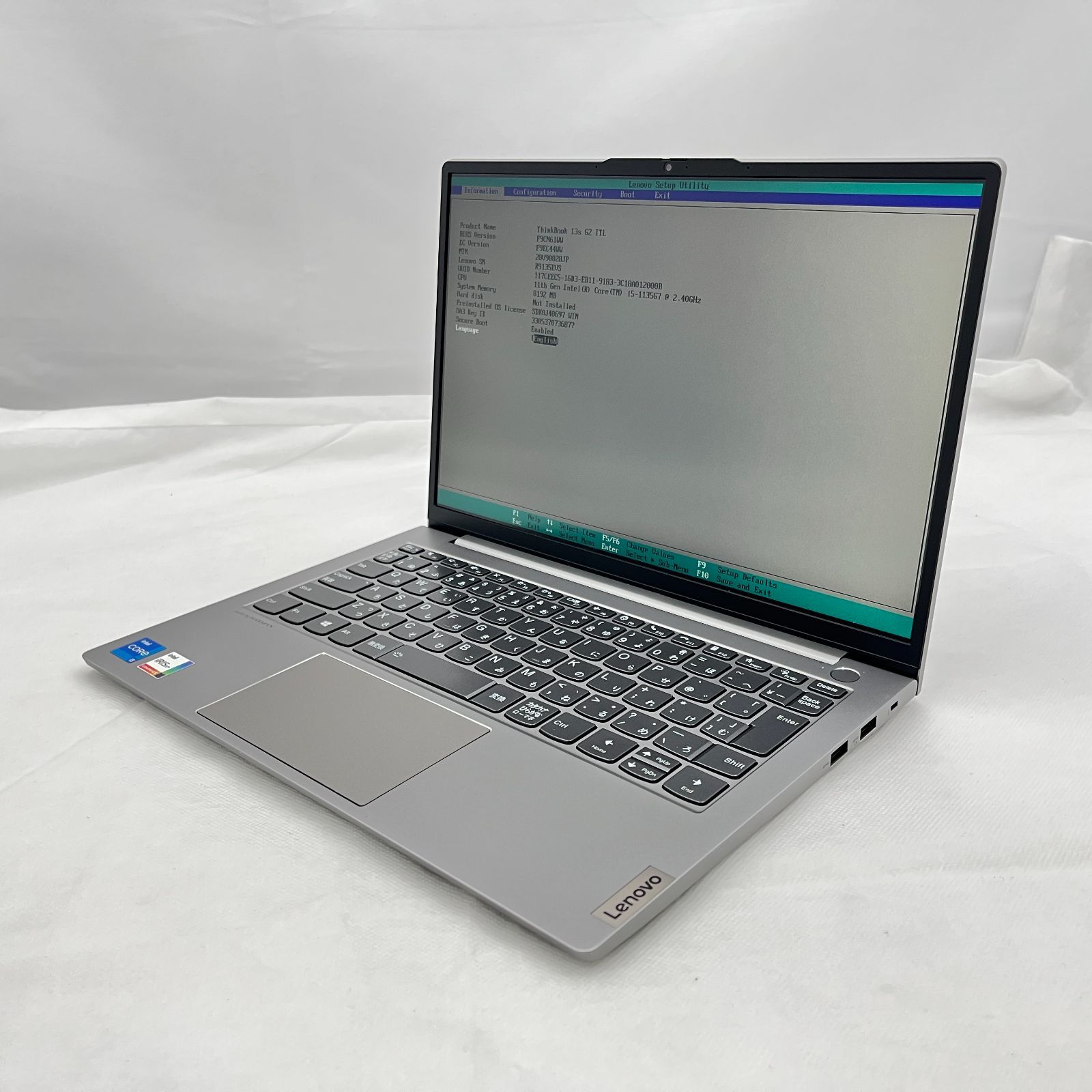 Lenovo ThinkBook 13S gen2 シルバー（ジャンク扱い） Lenovo ThinkBook 13s Gen2 ジャンク - メルカリ