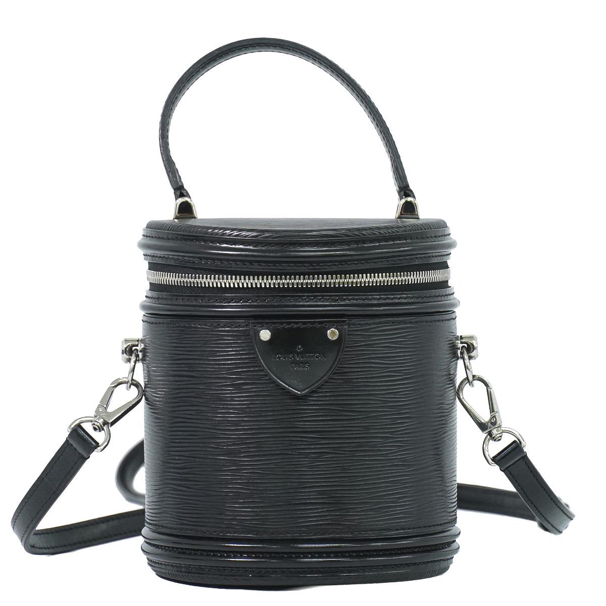 本物 ルイヴィトン LOUIS VUITTON LV カンヌ エピ レザー 2WAY ショルダーバッグ ハンドバッグ ノワール ブラック M52226 ビトン バッグ 中古・