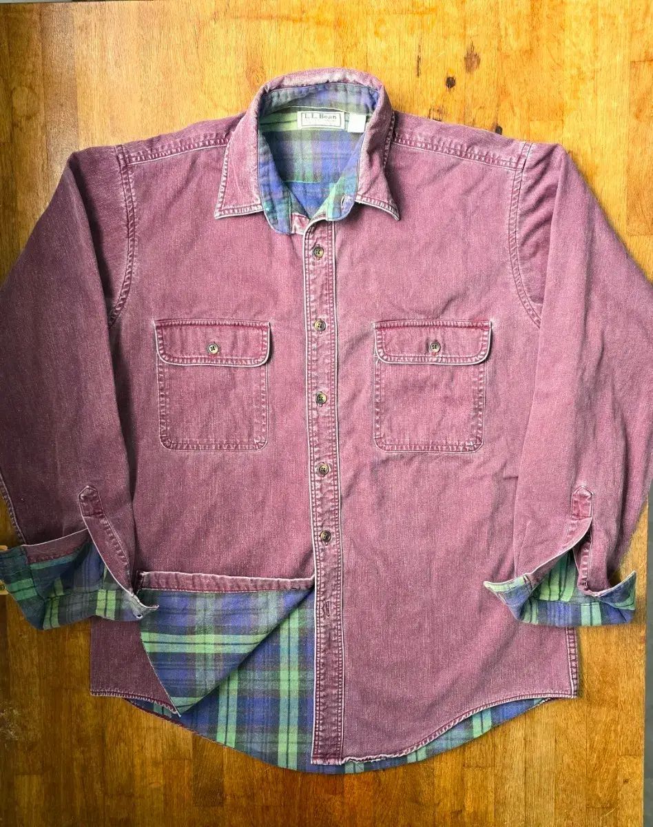 L.L.Bean エルエルビーン フランネル シャツ Made in USA 9,300円