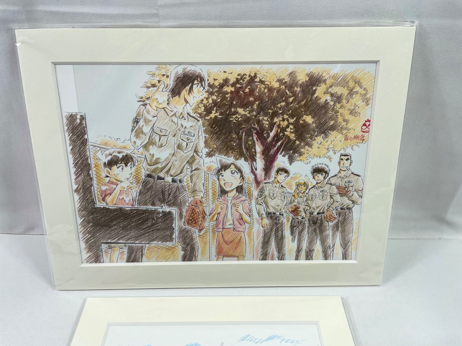 名探偵コナン　複製原画 A3622・名探偵コナン 未開封 複製原画 2枚 セット 応募者全員サービス