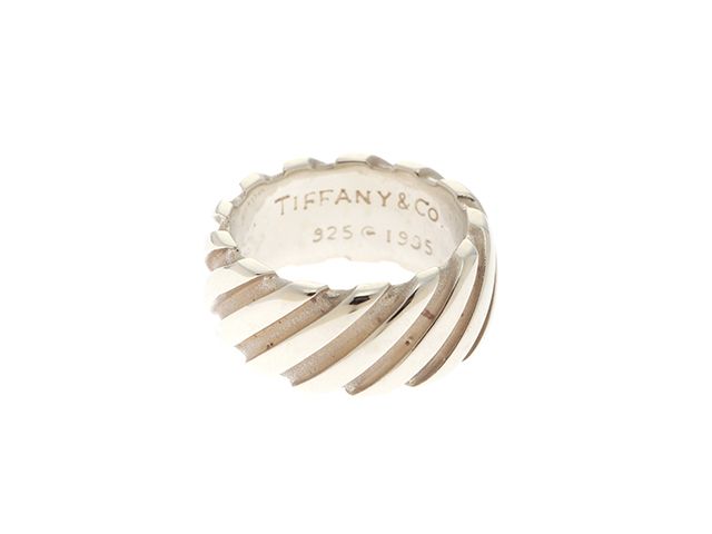 TIFFANY&Co. ティファニー ツイストワイドリング リング・指輪