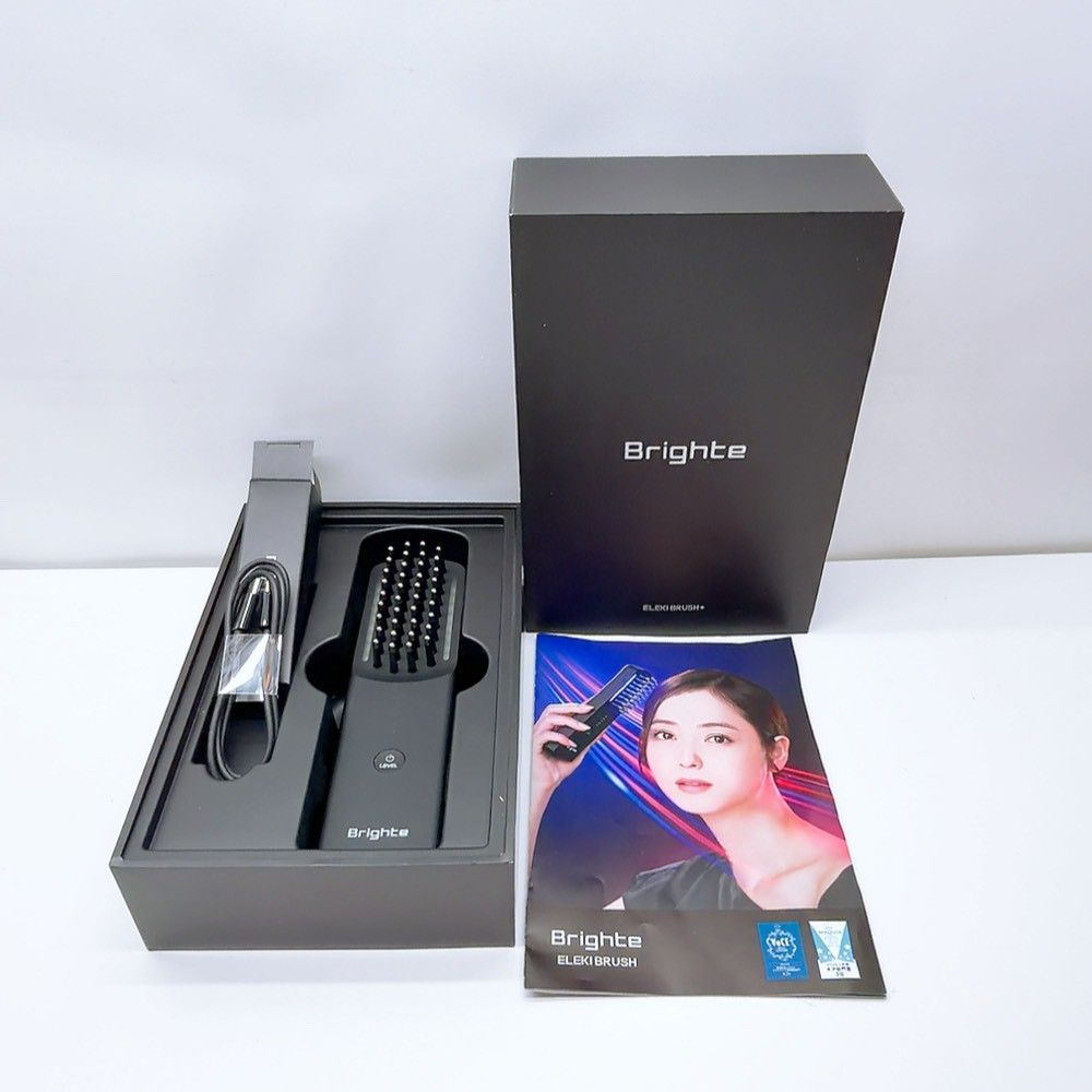 最新モデル＊ほぼ未使用＊付属品完備》 Brighte ELEKIBRUSH ブライト