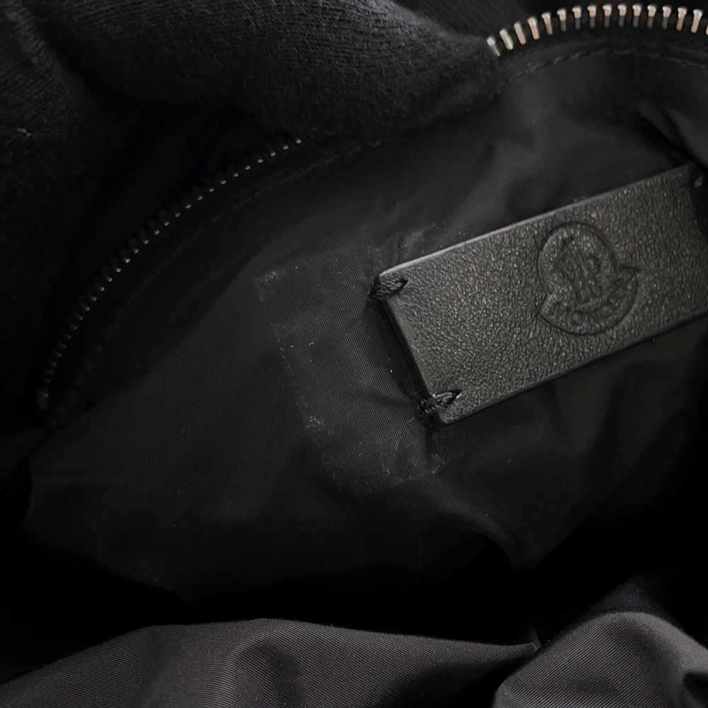 モンクレール ハンドバッグ パフ ナイロン MONCLER ２wayショルダー 黒