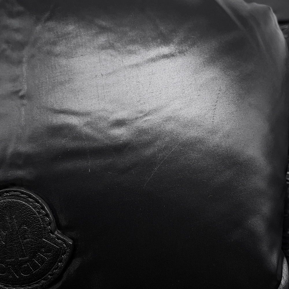 モンクレール ハンドバッグ パフ ナイロン MONCLER ２wayショルダー 黒