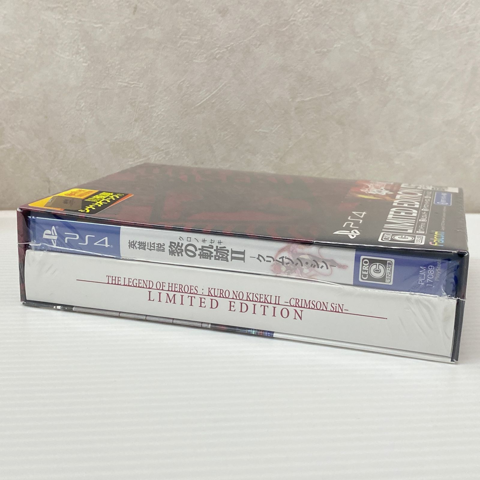△80 PS4ソフト 英雄伝説 黎の軌跡II CRIMSON SiN クロノキセキII