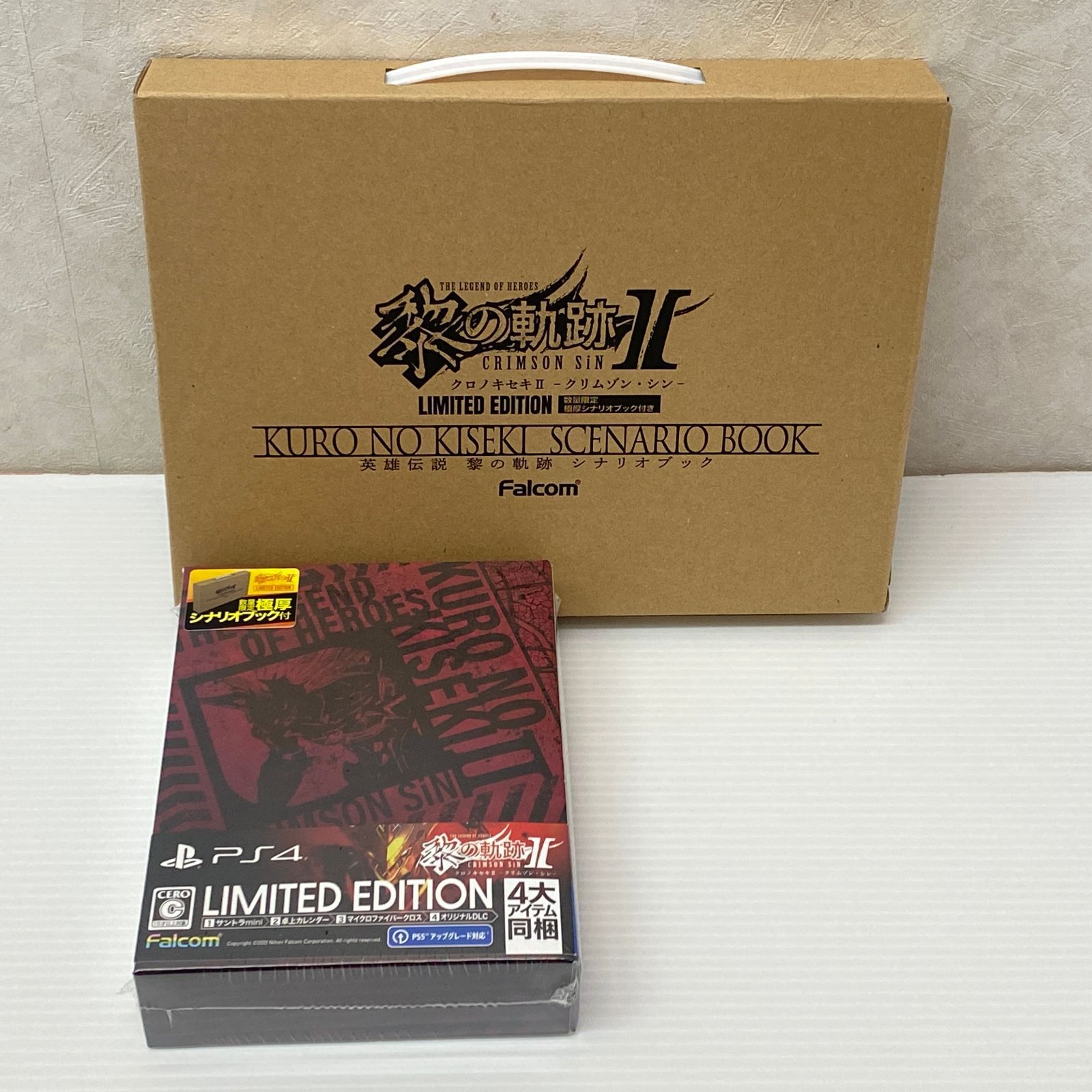△80 PS4ソフト 英雄伝説 黎の軌跡II CRIMSON SiN クロノキセキII