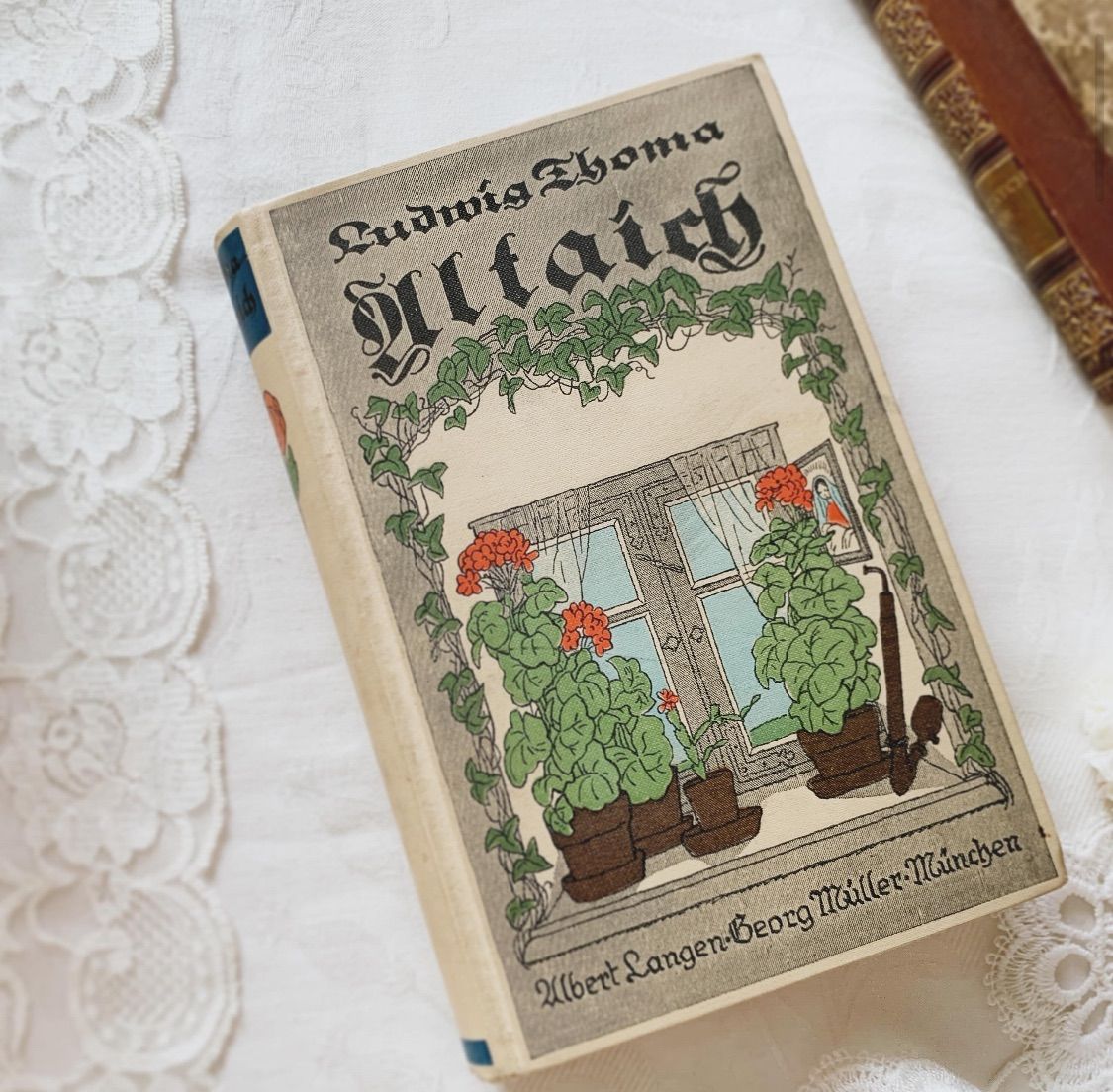 1934年 Altaich ドイツの古書 洋書/ディスプレイ洋書/アンティーク洋書