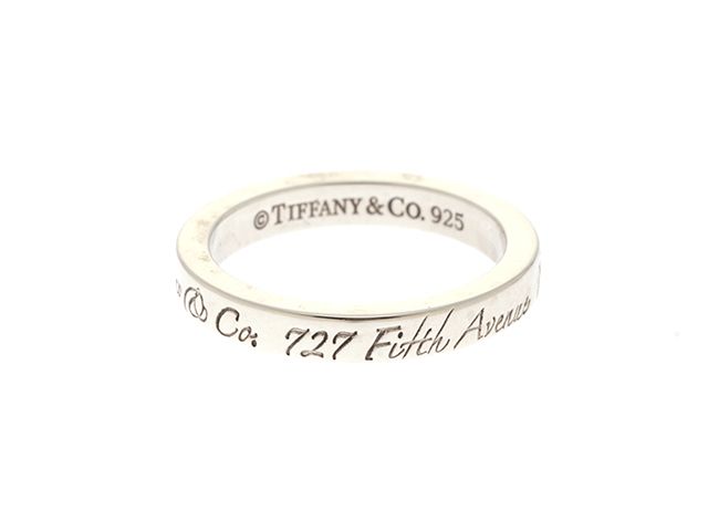 TIFFANY&Co. ティファニー ノーツナローリング リング・指輪 シルバー925 SV925 9号 シルバー レディース【中古】460