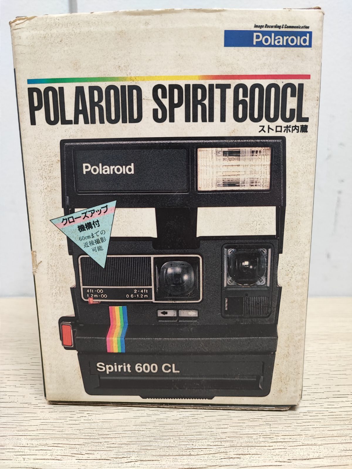 ジャンク品】Polaroid ポラロイドカメラ Spirit 600 CL - メルカリ