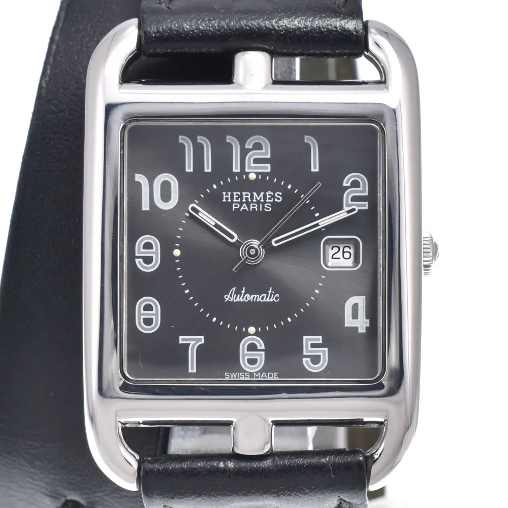 エルメス HERMES CC1.710 ケープコッド ドゥブルトゥール ブラック
