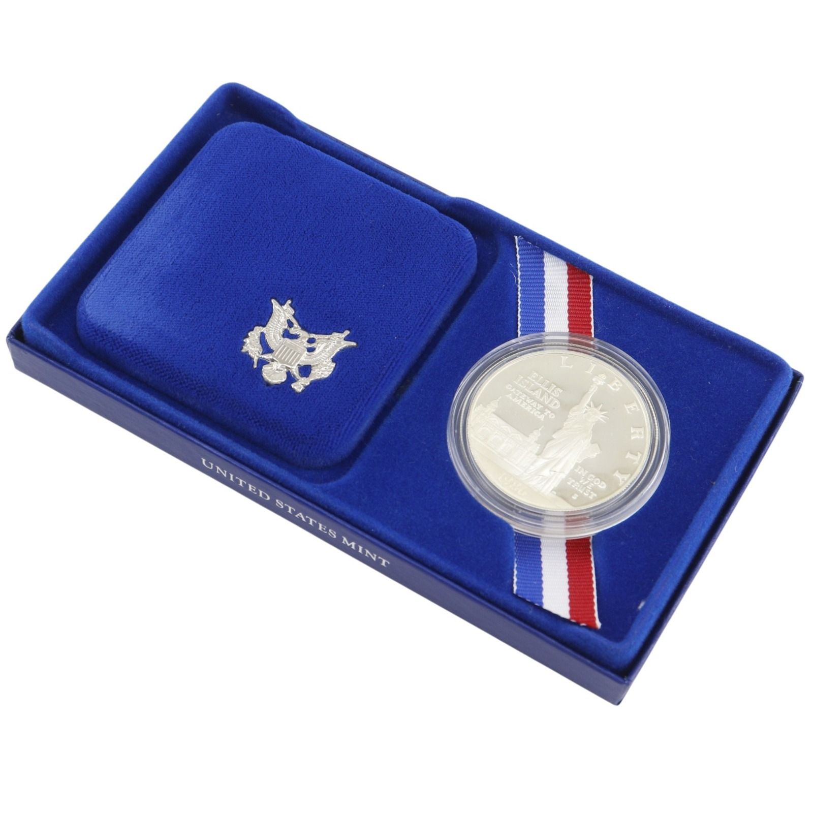 1986 アメリカ 自由の女神 1ドル銀貨 プルーフ UNITED STATES LIBERTY COINS シルバー950 _ 135g 貨幣