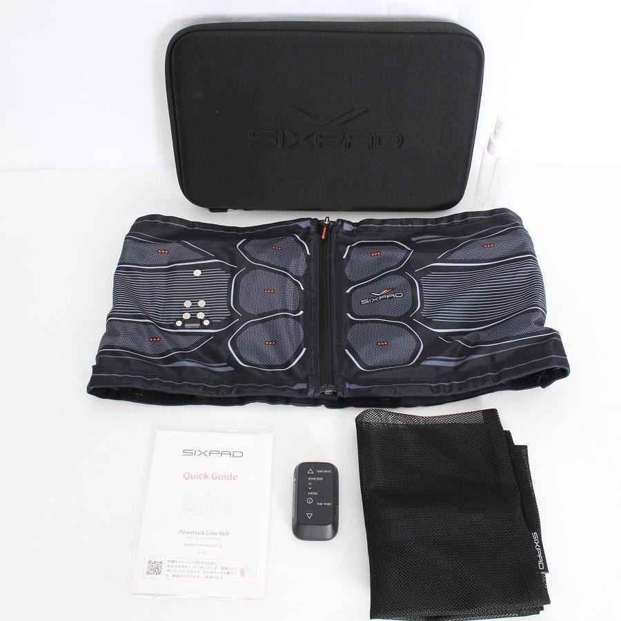 美品】MTG SIXPAD Powersuit Core Belt SE-BS-00D-LL リモコン付き 