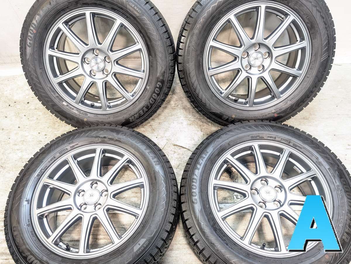 ⭐︎スタッドレス225/60/17 good year LOXARNY 7分山⭐︎ 225/60R17 グッドイヤー アイスナビ 8 LOXARNY SPORT 17x7.0 48 100-5