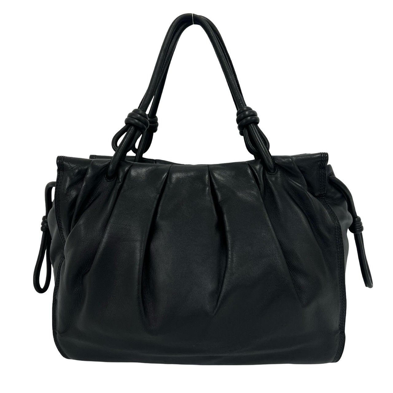 極美品□ロエベ LOEWE□ナッパレザー アナグラム□トートバッグ 
