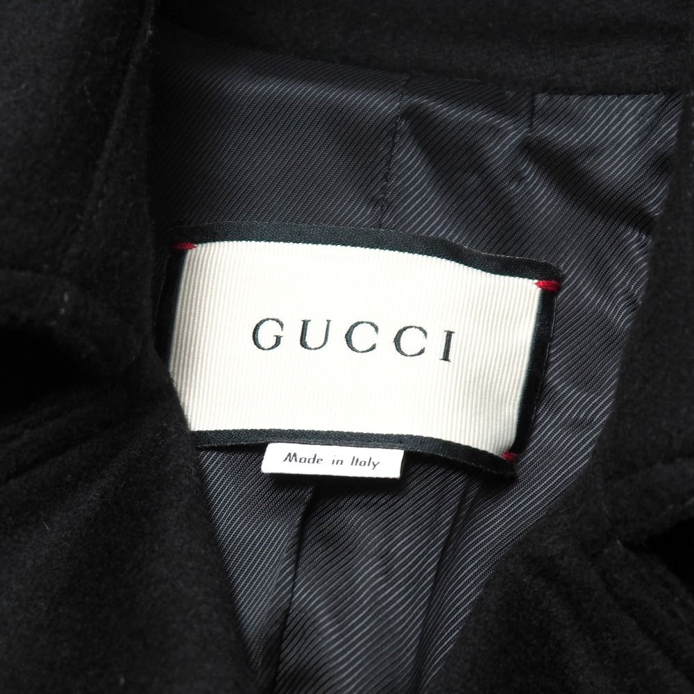 □美品□GUCCI グッチ ピーコート サイズ38 イタリア製 ブランド古着