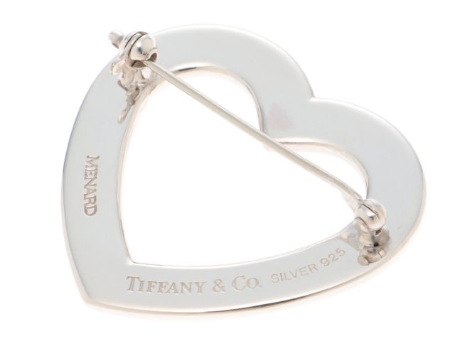 TIFFANY&Co. ティファニー メナードハートブローチ ブローチ シルバー