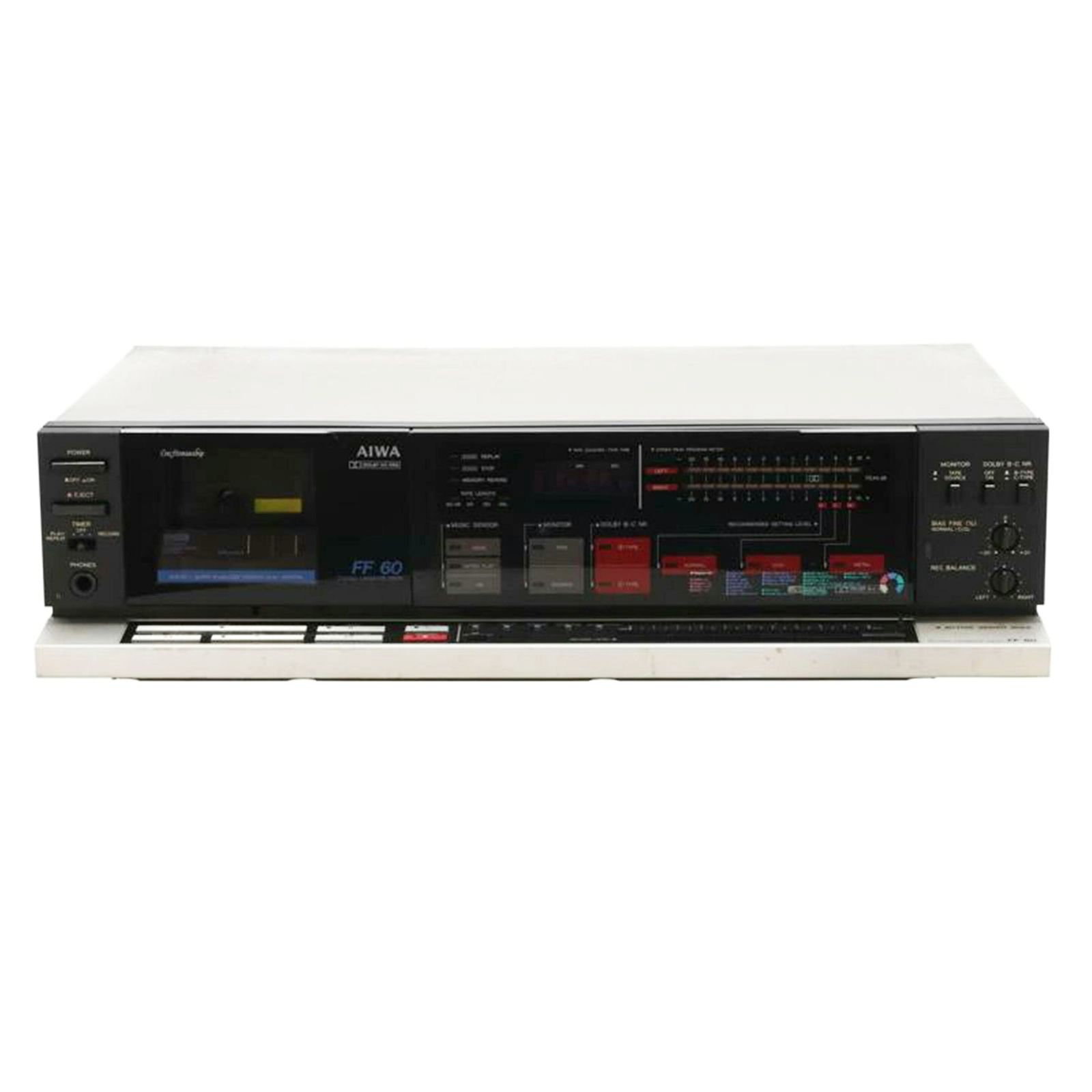 aiwa カセットデッキ AD-FF60 Bランク 75