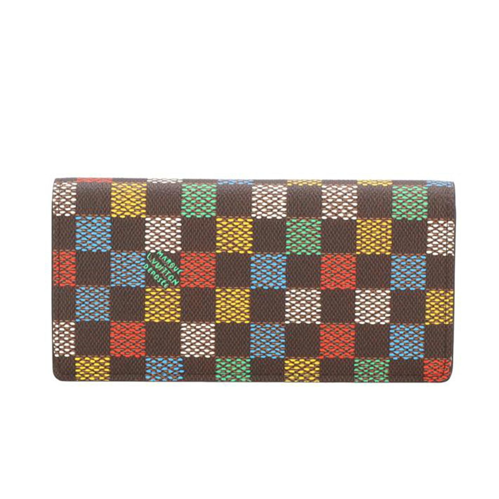 LOUIS VUITTON ポルトフォイユ・ブラザ/LVバーズ・ダミエ N00141 SAランク 92