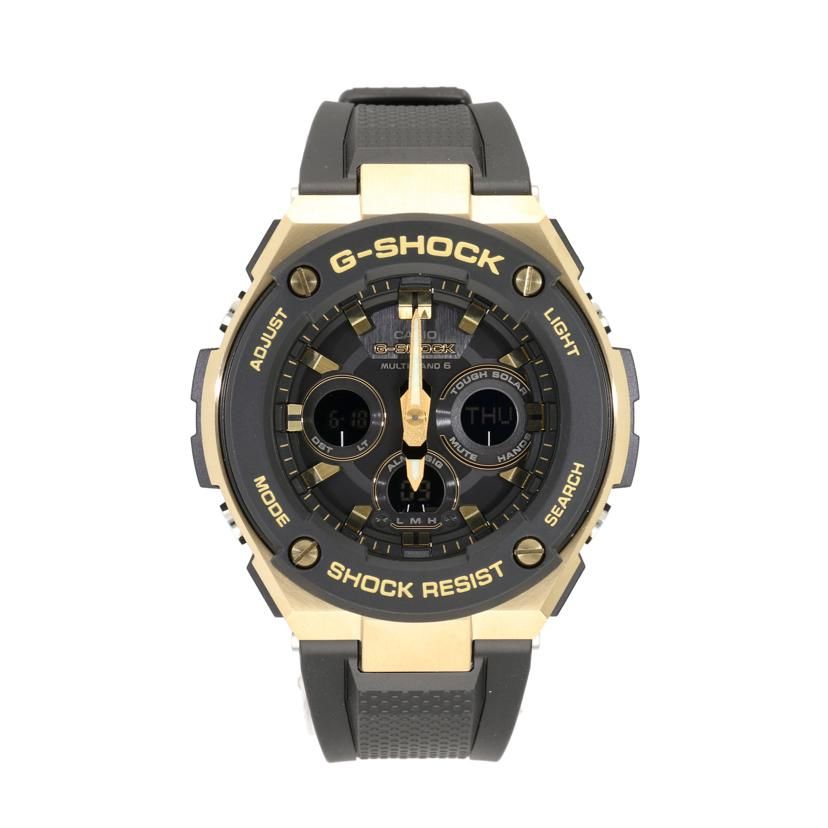 CASIO G－SHOCK/G－STEEL/電波ソーラー GST-W300G-1A9JF SAランク 22