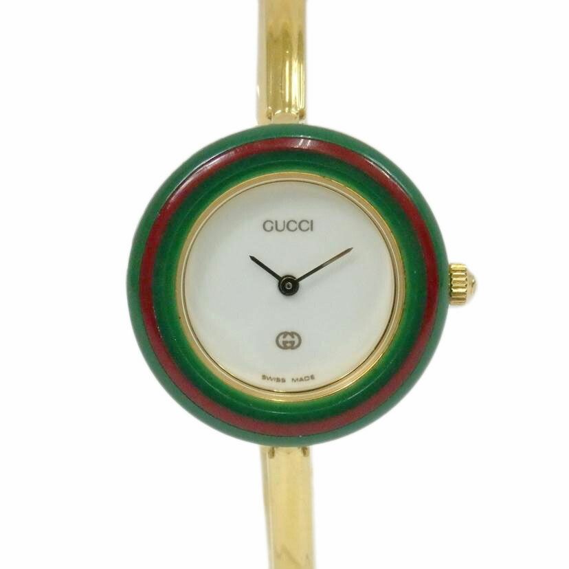 GUCCI チェンジベゼルウォッチ/レディース/クオーツ 11/12 ABランク 25