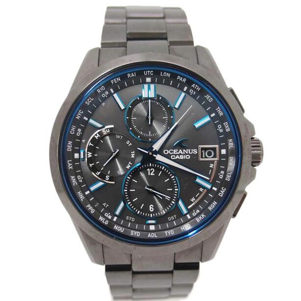 CASIO オシアヌス/クラシックライン/電波ソーラー OCW-T2600B-1AJF Aランク 69 32,435円