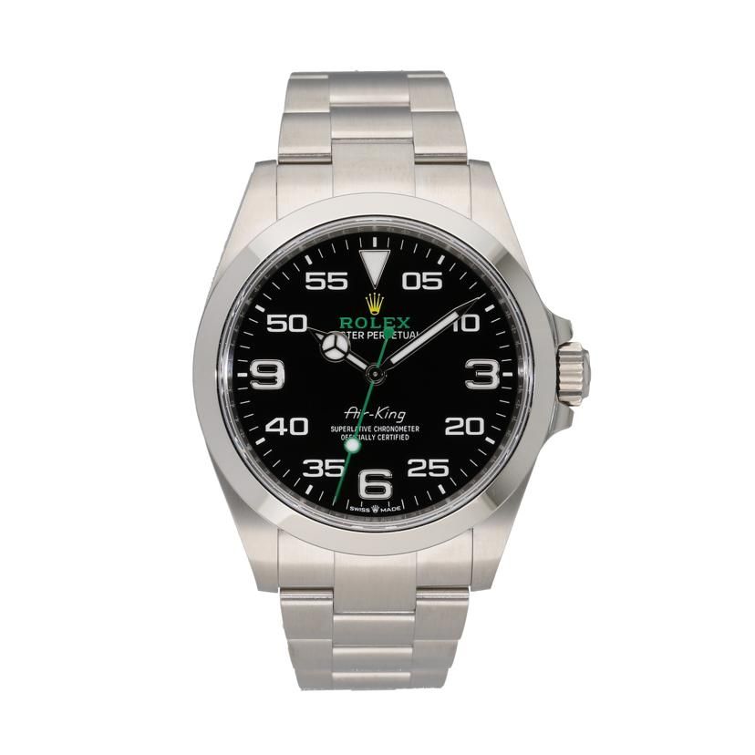ROLEX エアキング・ブラック/ランダム番 126900 SAランク 19