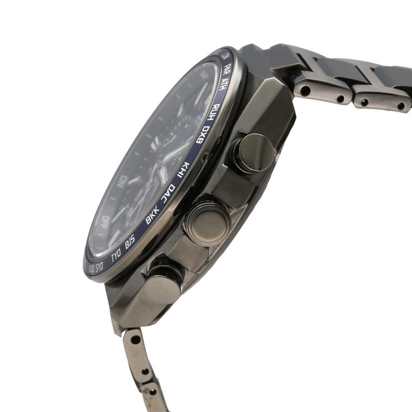 CITIZEN シチズン/アテッサ・アクトライン・ブラックチタン/メンズ/電波ソーラー/CB5967-66L/4N2******/SAランク/21【中古】 CITIZEN アテッサ・アクトライン・ブラックチタン/メンズ/電波ソーラー