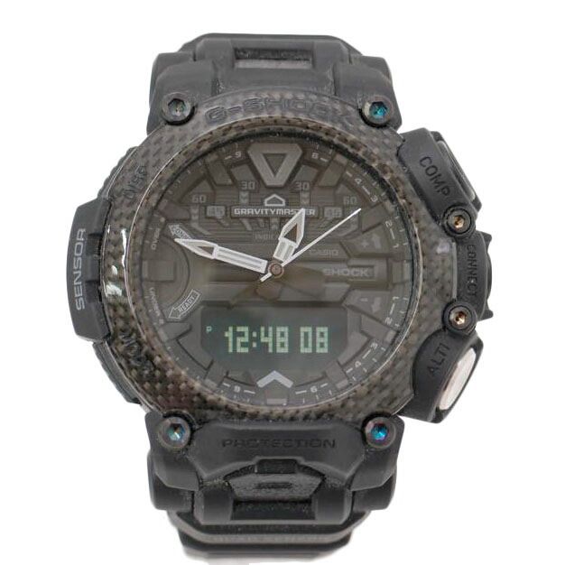 CASIO G－SHOCK/グラビティマスター/スマホリンク/ソーラー GR-B200-1B Aランク 69