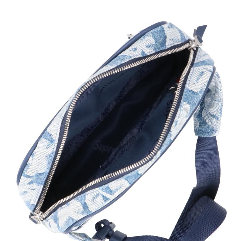 Supreme Supreme 22SS Fat Tip Jacquard Denim Waist Bag Aランク 19
