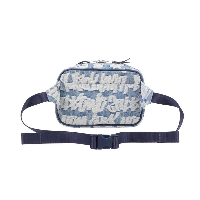 24H以内発送 完売品 Fat Tip Jacquard Denim Waist Supreme Supreme 22SS Fat Tip Jacquard Denim Waist Bag Aランク 19