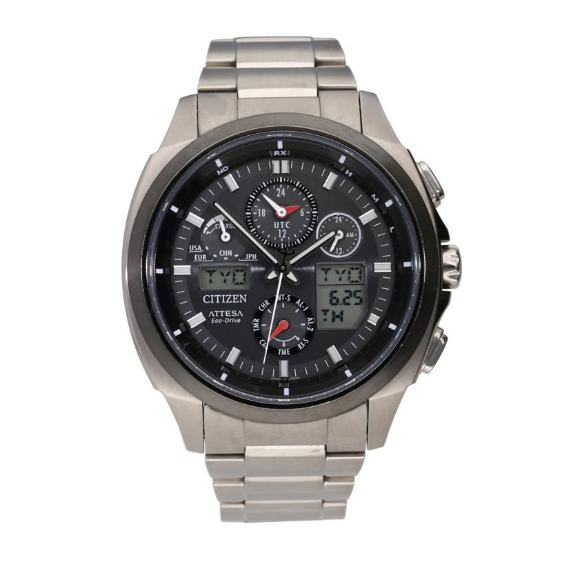 CITIZEN ATTESA/メタルバンド/ソーラー電波 GN-4W-S ABランク 06 14,925円