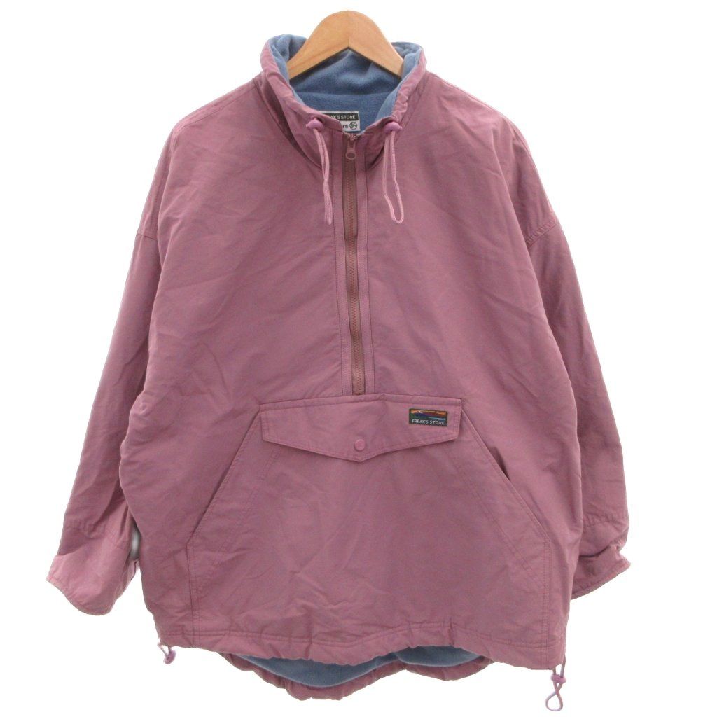 フリークスストア FREAKS STORE ジャケット ロゴ コットン F 紫 