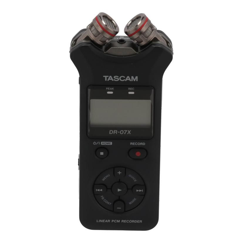 TASCAM リニアPCMレコーダー DR-07X Bランク 62