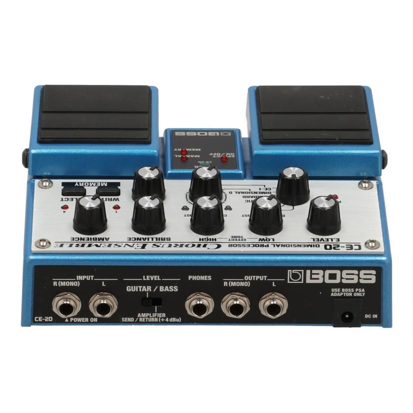 BOSS エフェクター/コーラス CE-20 Bランク 65 - メルカリ