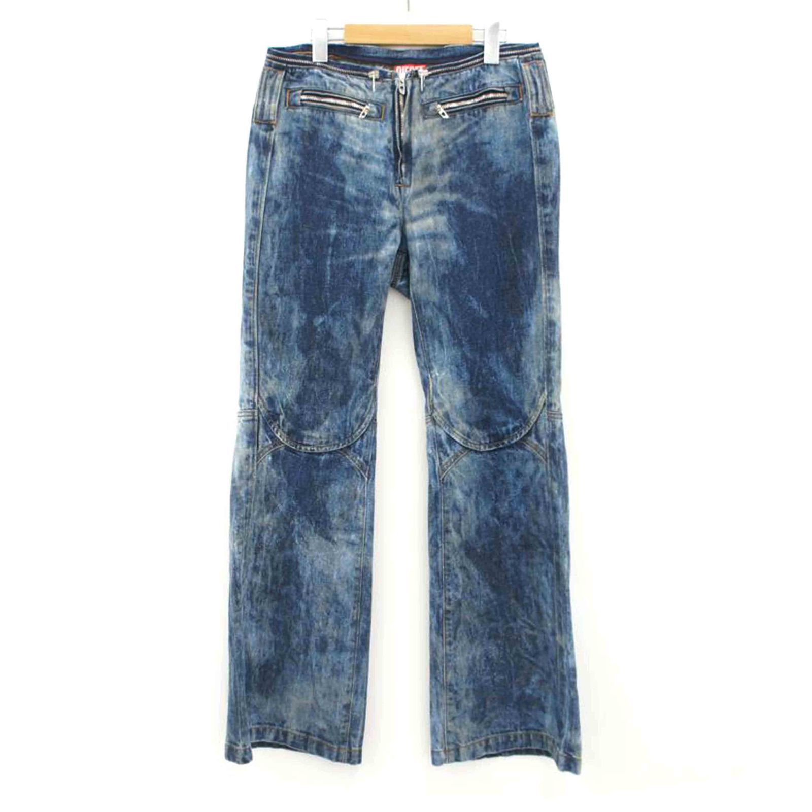 【品質保証，人気セール】 DIESEL デニム ブーツカット OPGAX ABランク 67 ワークパンツ・カーゴパンツ・ペインターパンツ