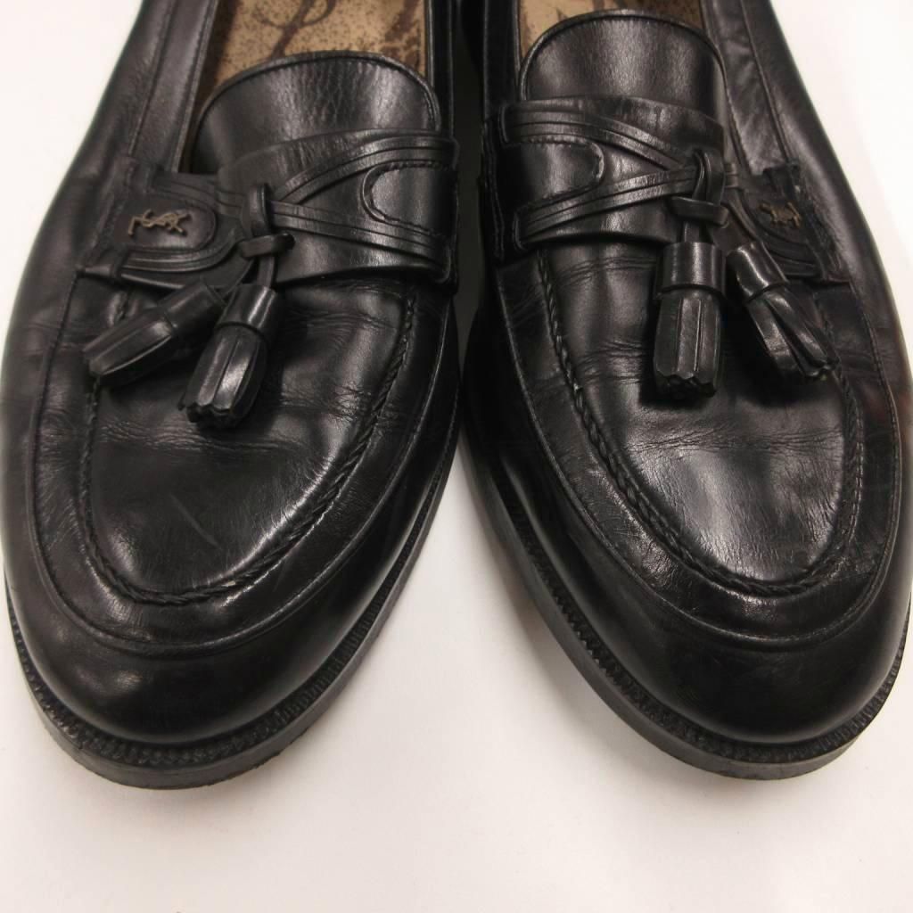 イヴサンローラン YVES SAINT LAURENT タッセルローファー シューズ 25